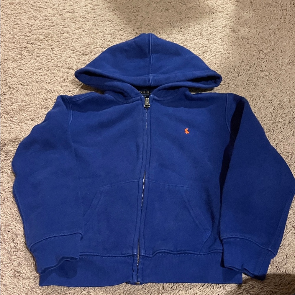 Polo Ralph Lauren Royal Blue Kids Hoodie